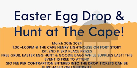 Easter Egg Drop & Hunt at the Cape!