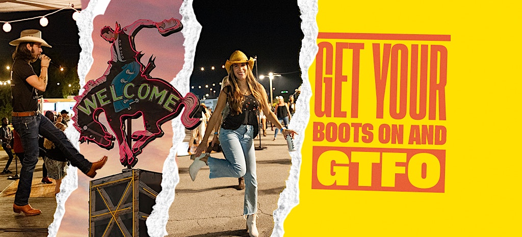 Bild für die Sammlung "Get your boots on & GTFO: Los Angeles cowboycore events"