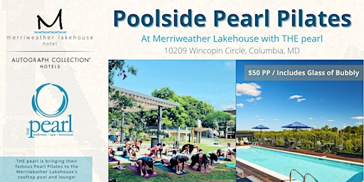 Poolside Pearl Pilates June 16th primary image
