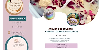 Hauptbild für Atelier : Bougies d'Intention & Huiles Essentielles pour Méditation