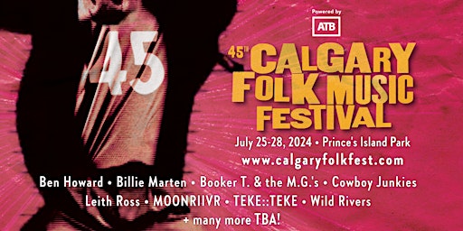 Primaire afbeelding van Calgary Folk Music Festival 2024