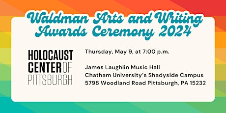 Waldman Arts and Writing Awards Ceremony 2024