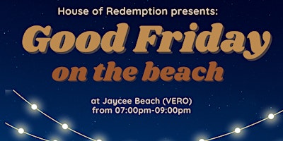 Imagem principal do evento Good Friday on the Beach