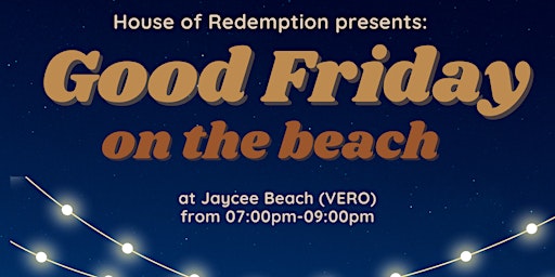 Good Friday on the Beach primary image
