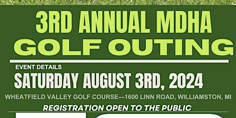 Michigan Dental Hygienists' Association's 3rd Annual Golf Fundraiser