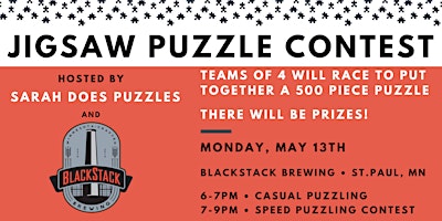 Imagem principal do evento Blackstack Brewing Jigsaw Puzzle Contest