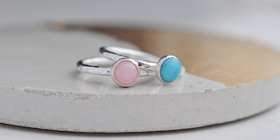 Make your own Silver Gemstone Ring Workshop primary image