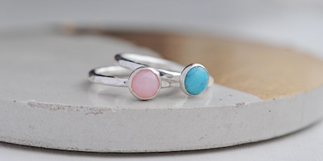 Make your own Silver Gemstone Ring Workshop