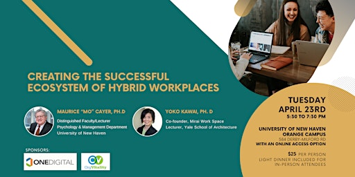 Imagem principal do evento Creating the Successful Ecosystem Hybrid Workspaces