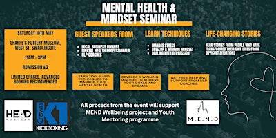 Primaire afbeelding van Mindset & Mental health seminar