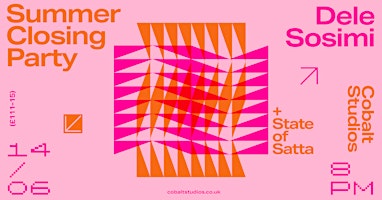 Summer Closing Party with Dele Sosimi + State of Satta primary image