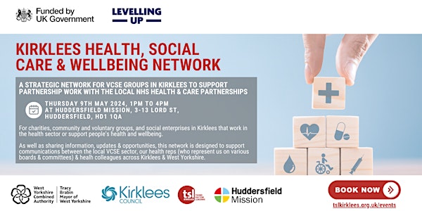 Kirklees VCSE Health, Social Care & Wellbeing Network