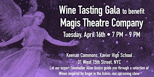 Primaire afbeelding van Wine Tasting Gala to benefit Magis Theatre Company