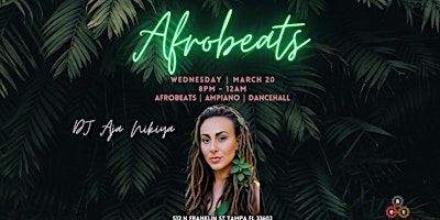 Imagem principal do evento Afrobeats Lounge