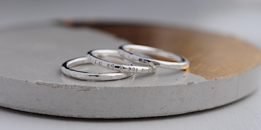 Hauptbild für Make your own Silver Stacking Rings Workshop