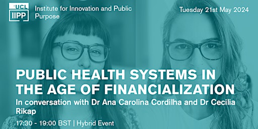 Public Health Systems in the Age of Financialization primary image