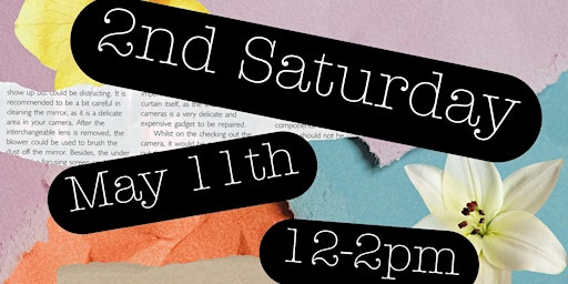 May 2nd Saturday Open House and Free Craft  primärbild