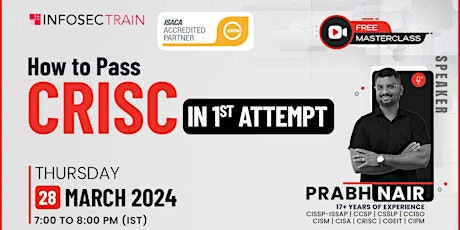 Free session for How to Pass ISACA CRISC in first Attempt