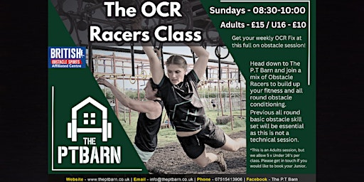 Imagem principal do evento OCR Racers Class