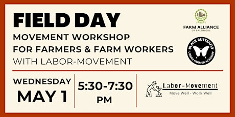 Movement Workshop For Farmers & Farm Workers