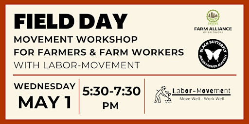 Movement Workshop For Farmers & Farm Workers  primärbild