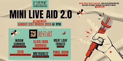 Imagem principal do evento Mini Live Aid  2.0