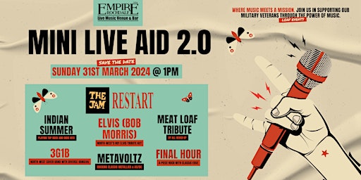 Primaire afbeelding van Mini Live Aid  2.0