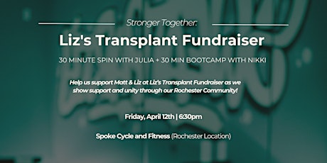 Stronger Together: Liz's Transplant Fundraiser