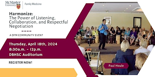 Imagem principal do evento Harmonize: The Power of Listening, Collaboration, and Respectful Negotiation