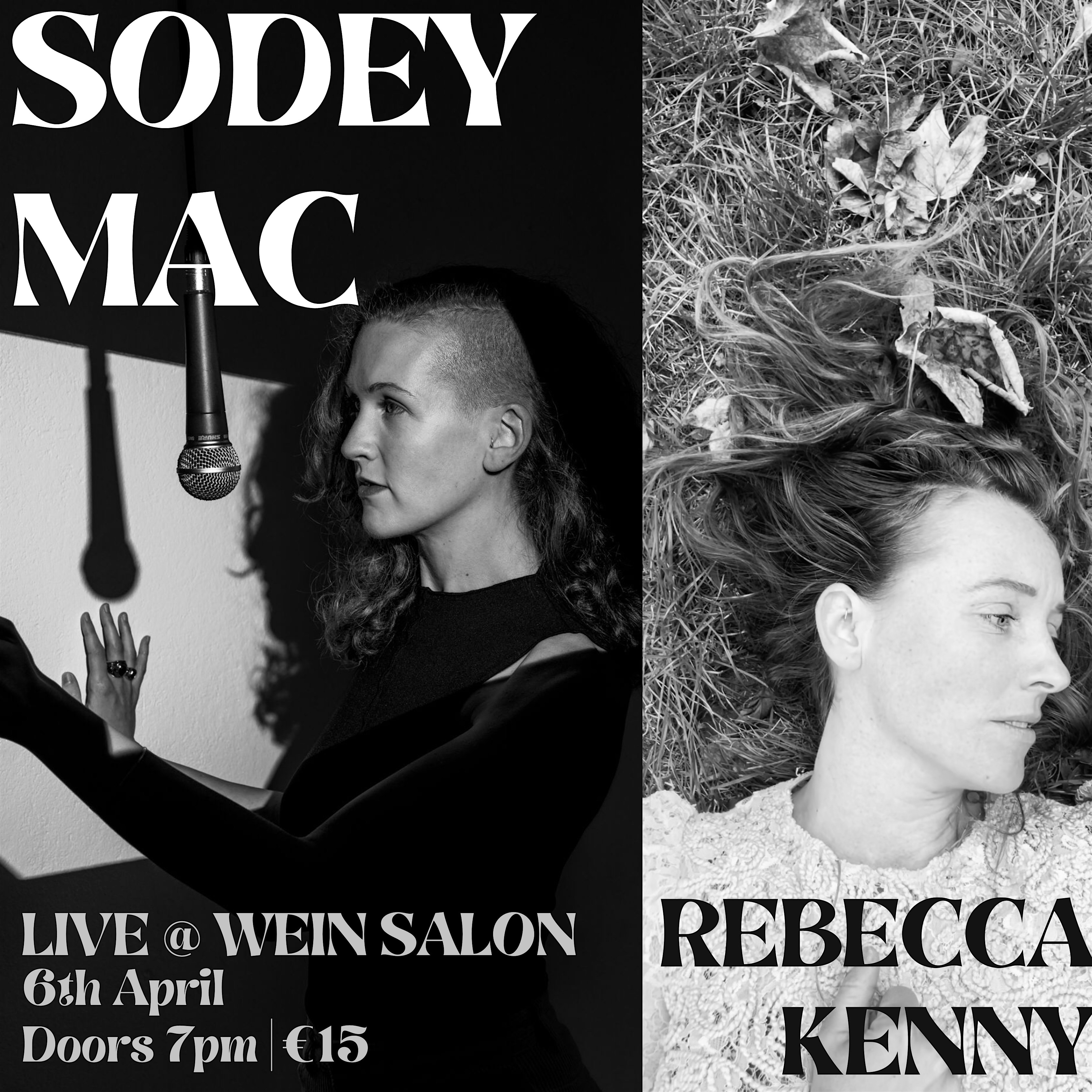 Sodey Mac & Rebecca Kenny - Live at Wein Salon