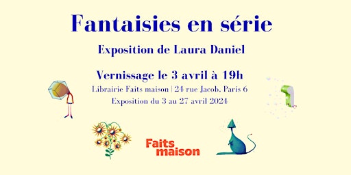 Primaire afbeelding van Lancement exposition Laura Daniel