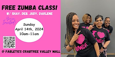 Image principale de FREE ZUMBA CLASS! This Will be EPIC... Don't Miss Out!