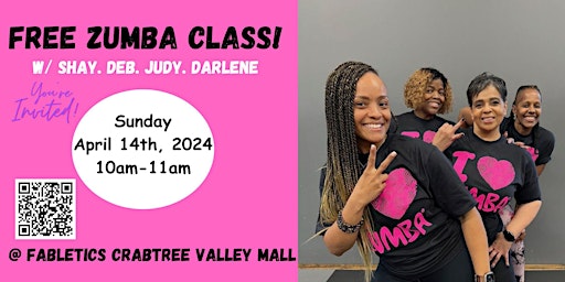 Primaire afbeelding van FREE ZUMBA CLASS! This Will be EPIC... Don't Miss Out!