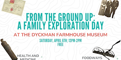 Imagem principal do evento From the Ground Up: A Family Exploration Day at DFM