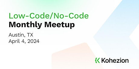 No-Code/Low-Code and Work Automation Monthly Meetup (Online)