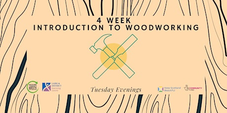 Immagine principale di 4 Week Introduction to Woodworking (Tuesday Evenings) 