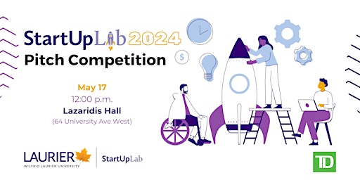 Imagem principal do evento 2024 StartUp Lab Pitch Competition