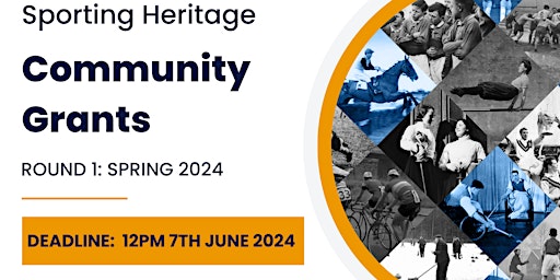 Primaire afbeelding van Sporting Heritage Community Grants Webinar