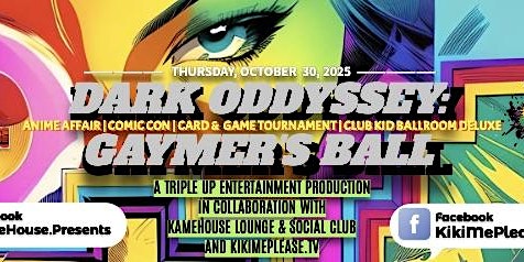 DARK ODDYSSEY: GAYMER'S BALL | CLUB KID BALLROOM DELUXE & GAME TOURNAMENT  primärbild