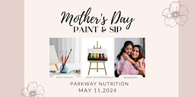 Imagem principal do evento Mothers Day Paint and Sip