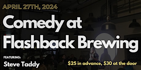 Stand-up Comedy at Flashback Brewing