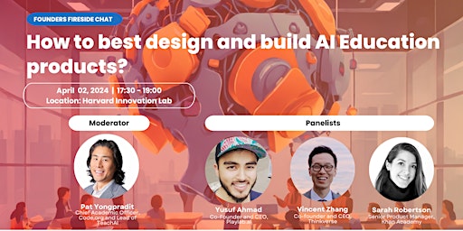 Imagem principal do evento How To Best Design and Build AI Education Products?