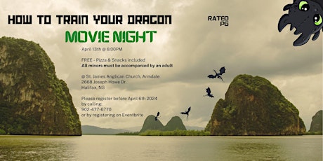 Free Pizza & Movie Screening: How to Train your Dragon