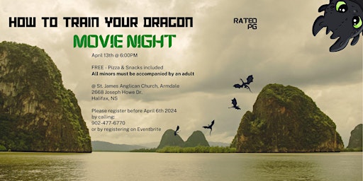 Imagen principal de Free Pizza & Movie Screening: How to Train your Dragon