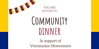 Community Dinners-Supporting Venezuelan Chefs primary image