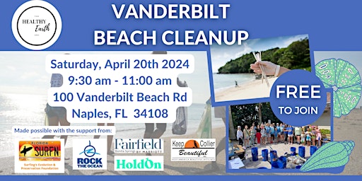 Hauptbild für Naples Beach Cleanup at Vanderbilt Beach