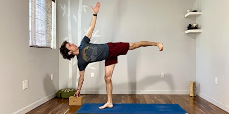 Trevor's Zoom Yoga Class, Saturday April 13th 10:30am PDT primary image