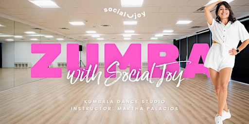 Imagem principal do evento ZUMBA with Social Joy!