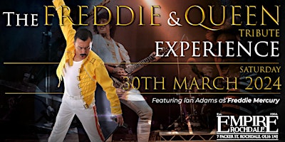 Primaire afbeelding van The Freddie & Queen Experience - A Live tribute to queen