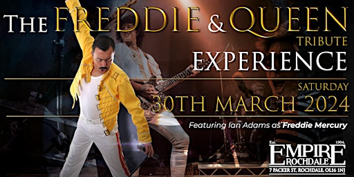 Primaire afbeelding van The Freddie & Queen Experience - A Live tribute to queen